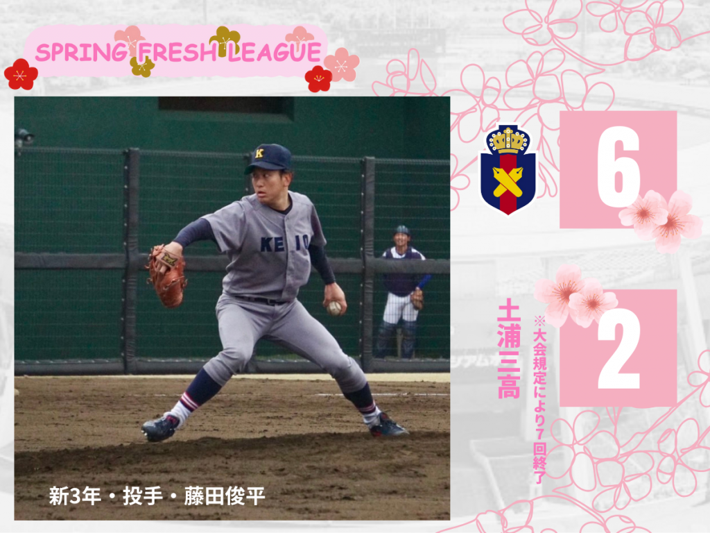 試合結果】第1回大学野球スプリングフレッシュリーグ in 茨城 vs