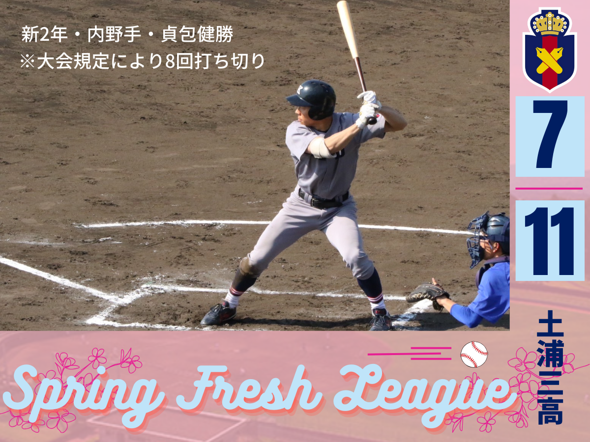 試合結果】第2回大学野球スプリングフレッシュリーグ in 茨城 vs
