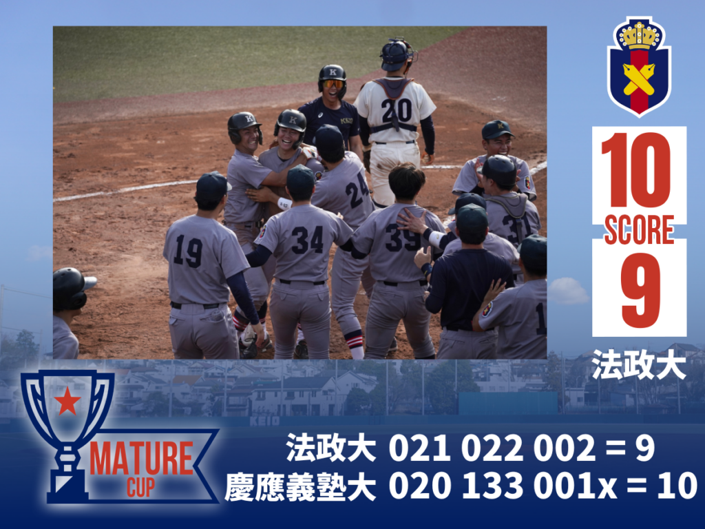 試合予定】令和8年度夏季オープン戦 1試合追加 – 慶應義塾体育会野球部